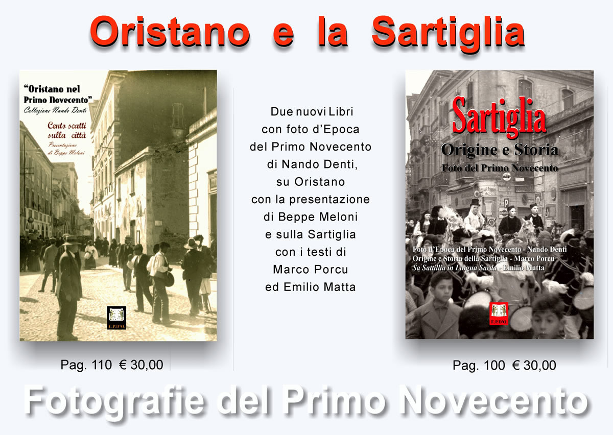 Libreria EPDO - Libro Oristano Antica -  Sartiglia di Oristano